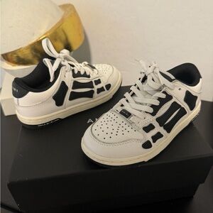 AMIRI Kids Black and White Sneakers